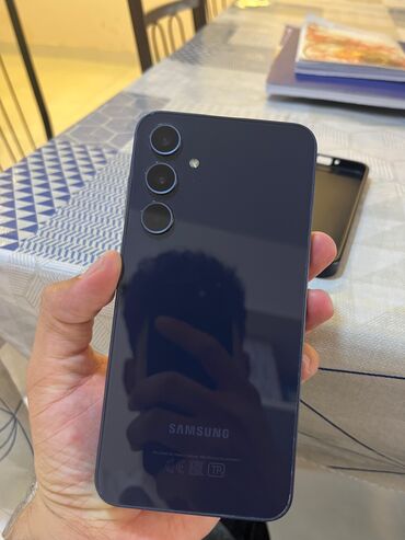 Samsung: Samsung Galaxy A35, 256 GB, rəng - Mavi, Barmaq izi — 4