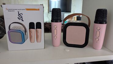 сколько стоит bluetooth колонка: Продаю караоке: музыкальная bluetooth колонка и 2 микрофона. Цвет -