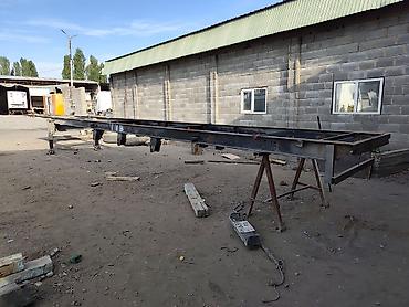 Транспорт: Рама полуприцепа/контейнеровоза (длинная база) - Стальная сварная — 2