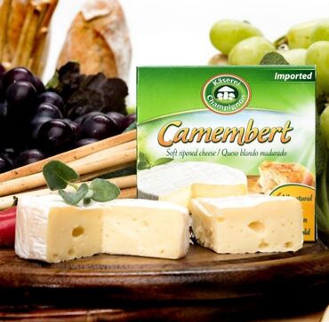 Молочные продукты и яйца: Сыр Камамбер (Camembert Export Kaserei), 125 г-мягкий деликатесный