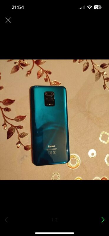 chekhol dlya telefona flai fs451 s risunkom: Xiaomi Redmi Note 9S, 128 ГБ, цвет - Синий, 
 Отпечаток пальца, Две SIM карты