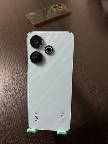 Redmi, Redmi 13, Б/у, 128 ГБ, цвет - Белый, 2 SIM