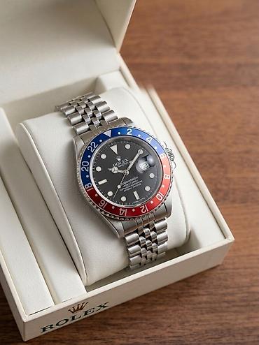 İşlənmiş, Qol saatı, Rolex, rəng - Qara
