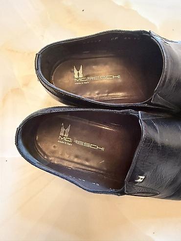 Ayaqqabılar: Moreschi kişi klassik ayaqqabısı – Made in Italy - Model: slip-on — 3