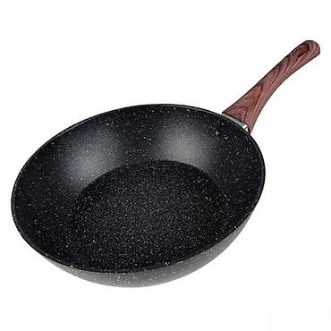 drveni stol: WOK Granitni tiganj 26X7,5cm NOVO. Opis proizvoda: Wok tiganj 26 cm je — 1