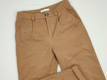 Women's Clothing: Material trousers for women, House, size S (EU 36)