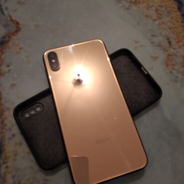 samsung tele: IPhone Xs Max, 64 GB, Matte Gold