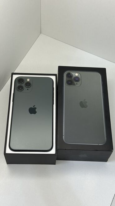 цена 11 айфона: IPhone 11 Pro, Б/у, 256 ГБ, Alpine Green, Коробка, 94 %