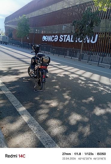 electro moto: Elektrik skuter/moped – qara rəng Xüsusiyyətlər: - Şəhər içi rahat — 4