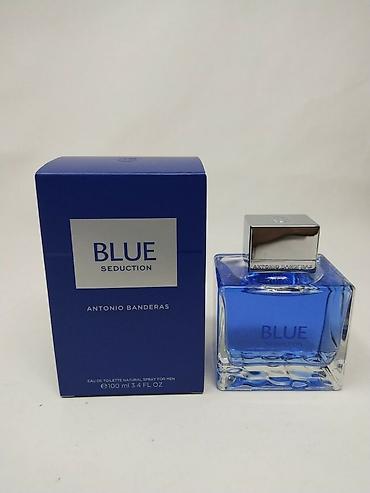 antonio: Antonio Banderas Blue Seduction for Men — туалетная вода, 100 мл (Eau — 5