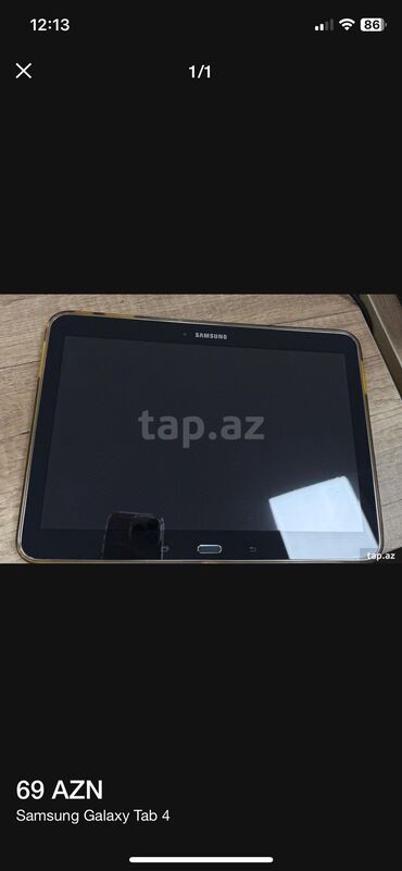 Samsung: Samsung Galaxy Tab 4 Planseti ustada olmayib islek veziyyetde hecbir