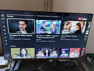 Televizorlar: İşlənmiş Televizor Toshiba LED ekran 50" 4K (3840x2160), Ünvandan götürmə, Ödənişli çatdırılma — 1