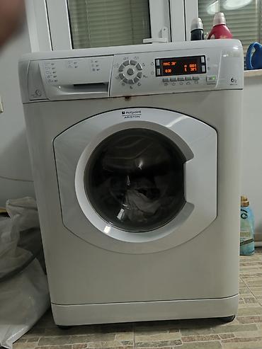 hotpointariston rhpn 6 4: Paltaryuyan maşın Hotpoint Ariston, 6 kq, Təmirə ehtiyacı var, Avtomat, Qurutmasız — 3