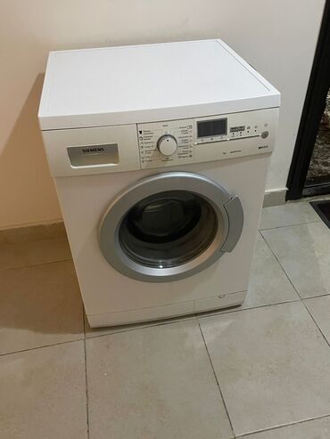 Paltaryuyan maşınlar: Paltaryuyan maşın Siemens, 7 kq, İşlənmiş, Avtomat, Qurutma var, Ünvandan götürmə
