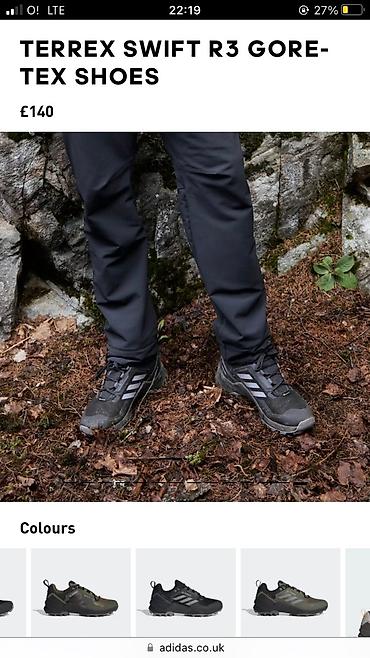 Кроссовки и спортивная обувь: Мужские кроссовки, 39, Adidas, Новый, цвет - Черный, Бесплатная доставка — 14