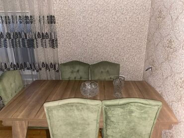 qonaq otagi ucun stol stul: Для гостиной, Новый, 6 стульев