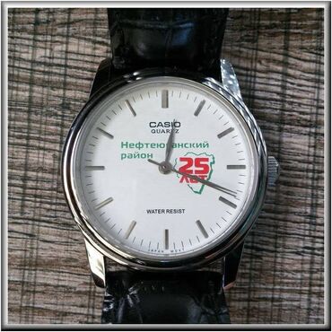 quartz в Кыргызстан | НАРУЧНЫЕ ЧАСЫ: Часы CASIO Quartz с ремешком. Юбилейные. Часы новые с комплектом