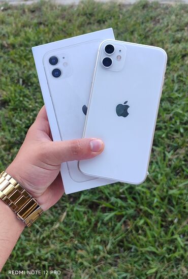 irşad telecom iphone 11 128gb: IPhone 11, 64 ГБ, Белый, Беспроводная зарядка, Face ID, С документами