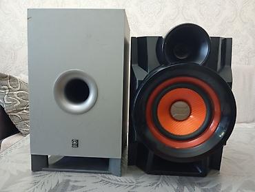 Dinamiklər və kolonkalar: İşlənmiş Yamaha Kolonka, Növ - Sabvufer, rəng - Boz — 1
