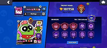 Спорт и хобби: Brawl Stars hesabı – yüksək statlarla dolu, tam kolleksiyalı hesab - — 2
