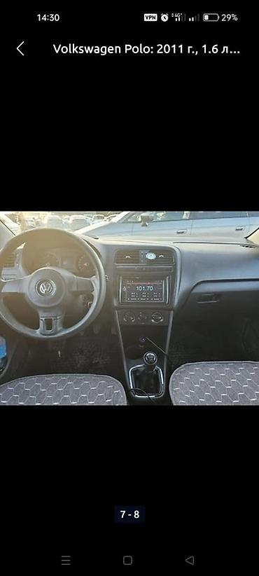 wolksvagen vento: Volkswagen Polo: 2011 г., 1.6 л, Механика, Бензин, Седан — 4