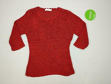 czerwony golf: Sweter damski, rozmiar M — 2