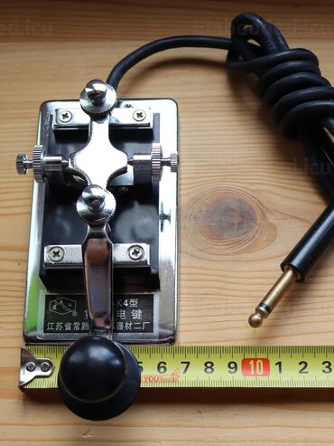 Аудиотехника: Телеграфный ключ DJG-K4 - самый лучший! Данный ключ производили на