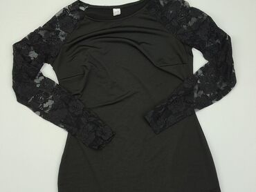 czarna kopertowa sukienki: Dress, S (EU 36), condition - Good