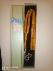 каталог ювелирных изделий в баку: Sıxma kəhrəba təsbeh