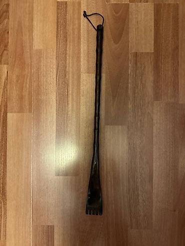bambu: Bambuk qaşıyan – uzun saplı, ergonomik dizayn. - Material: tünd — 1