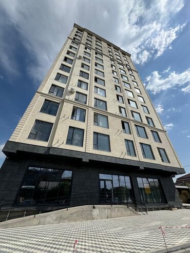 квартира элебаева: 1 комната, 55 м², Элитка, 9 этаж, ПСО (под самоотделку)