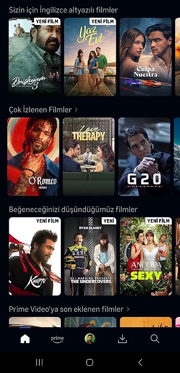 Услуги: 🛍 *Amazon Prime Video 4K UltraHD* ✅Televizor🖥,telefon📲 və ya — 5