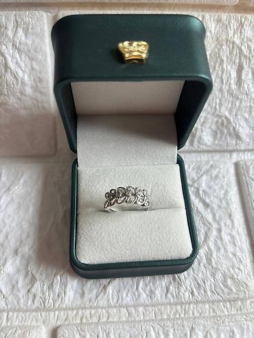 Prstenje: Prstenovi sa cirkonima podesivi– elegantni modeli. - Boja metala — 1