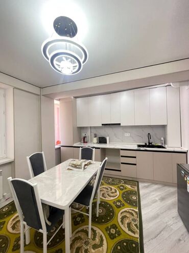 продажа квартир бишкек без посредников: 1 комната, 42 м², Элитка, 3 этаж, Евроремонт