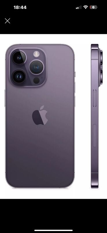 iphone xs max ош: IPhone 14 Pro Max, Б/у, 256 ГБ, Deep Purple, 100 %