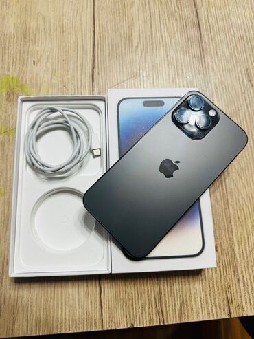 сотовый телефон fly ts112: IPhone 14 Pro, 256 GB, Deep Purple, Zəmanət, Face ID, Sənədlərlə