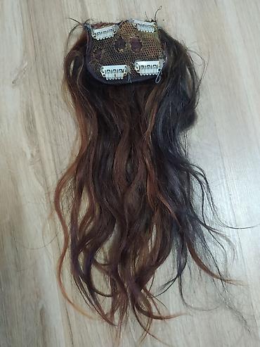 Perike i klipse: Prodajem šatiranu prirodnu kosu,na 4 klipse,može se nositi kao — 8