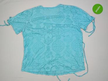 bluzka madex: Blue, Bluzka damska, rozmiar 3XL — 3
