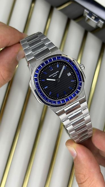 hamilton saat: Patek Philippe üslubunda kişi qol saatı. Paslanmayan polad korpus və — 2