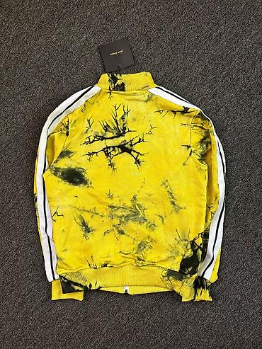 nike tech flece: Трек-топ Palm Angels Оригинальный дизайн с эффектом tie-dye: яркий — 4