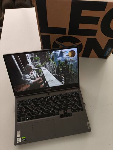 lenovo legion 5 pro: Ноутбук, Lenovo, 16 ГБ ОЗУ, Intel Core i5, 15.6 ", Б/у, Игровой, память SSD