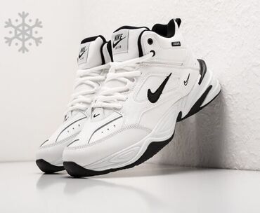 Другая женская обувь: Nike m2k tekno white black hi мужские зимние белые кроссовки рвзмеры