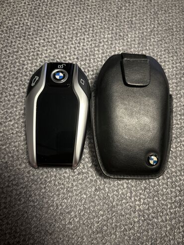 ремонт ключи: Кожаный чехол для ключа с дисплеем BMW