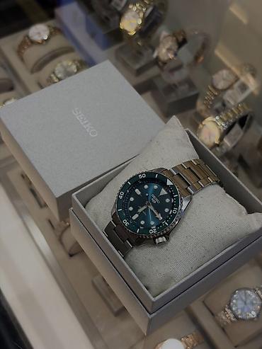 Satılır: Seiko 5 Sports Automatic (Yaşıl Dial) Saat demək olar ki