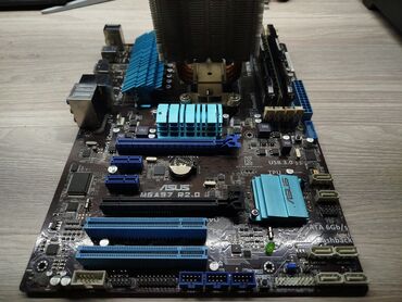 материнские платы socket am4: Материнская плата, Б/у, Asus, AM3+, ATX, Для ПК
