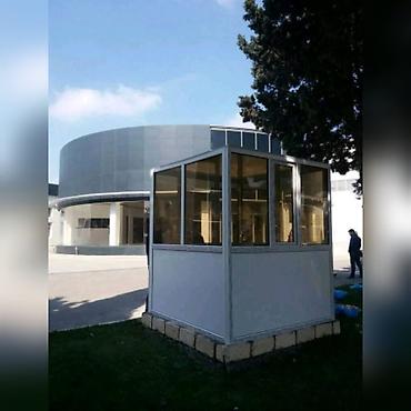 Budkalar, köşklər: Kabinlər. Plastikdən hazırlanmış kabinlər, otaqlar, arakəsmələr — 3