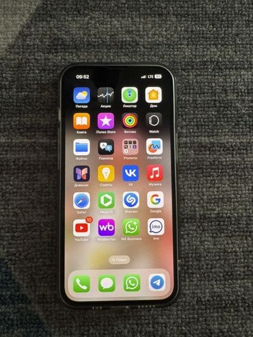 компьютер apple: IPhone 13, Колдонулган, 128 ГБ, Көк, Каптама, 97 %