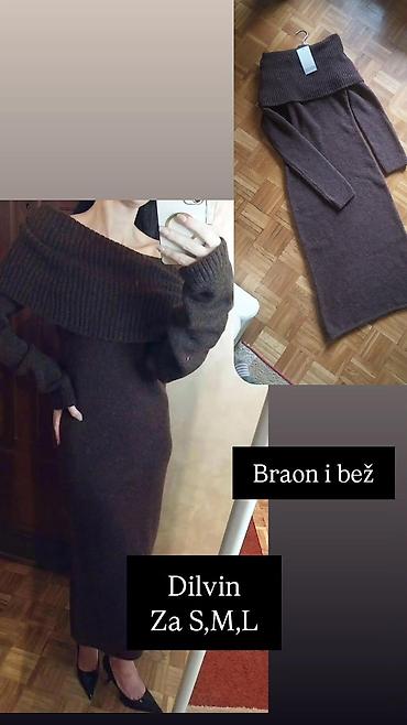 Haljine: Dilvin ženska sa spustenim ramenima . Standardna velicina za S M L — 1