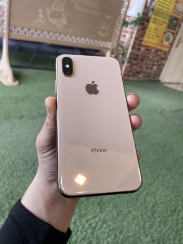 Apple iPhone: IPhone Xs, 64 GB, Matte Gold, Zəmanət, Face ID, Sənədlərlə