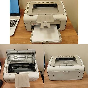 ikinci əl printer: Ağ qara tək çap idial 3ay zəmanər 130azn. ünvan: tibbi universitetinin — 1